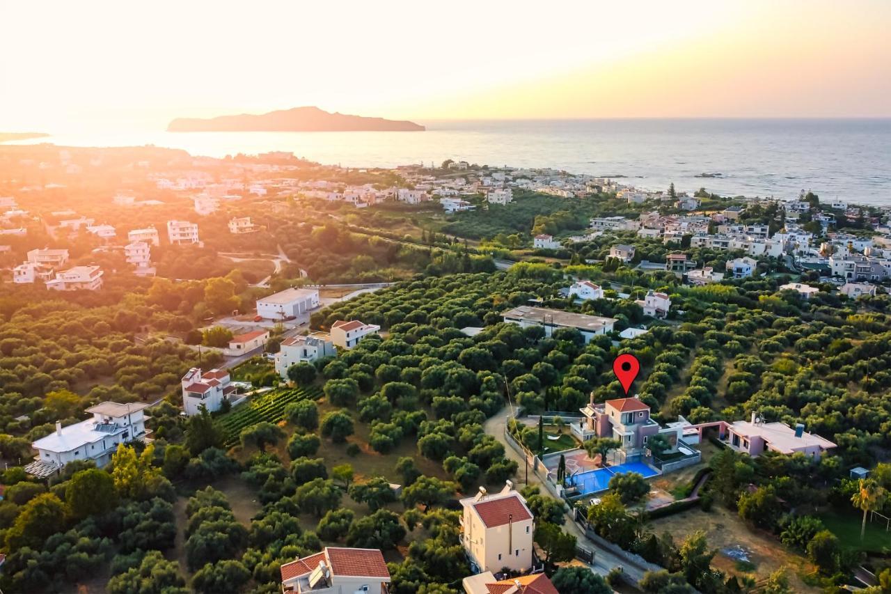 Cypress Village - Lux Villa 5' From Beach Daratsos Exterior foto